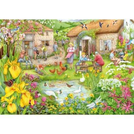 Puzzle Ravensburger Cafeneaua Fermă 1000 piese - imagine 3