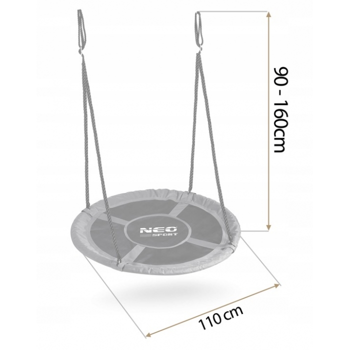 Leagan Neo-Sport XXL 150kg Gri - imagine 7