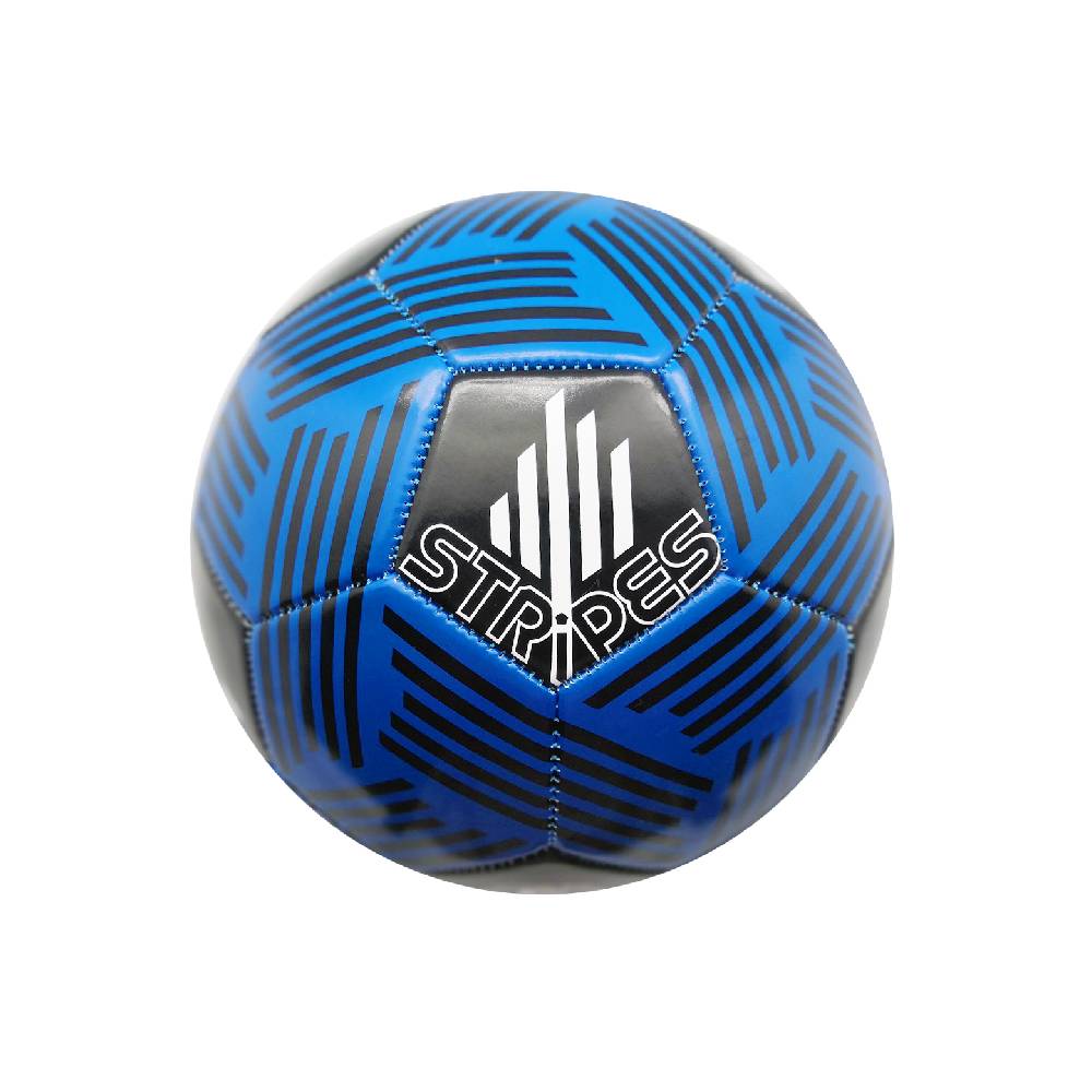 Minge Fotbal Mandelli Stripes Albastru - Mărimea 5