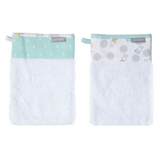 Mănuși Baie Bebe Jou Miffy, Set 2 Bucăți