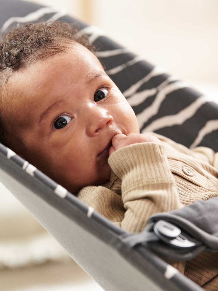 BabyBjorn Balansoar Bliss - Legănat Natural, Bumbac Premium - imagine 10