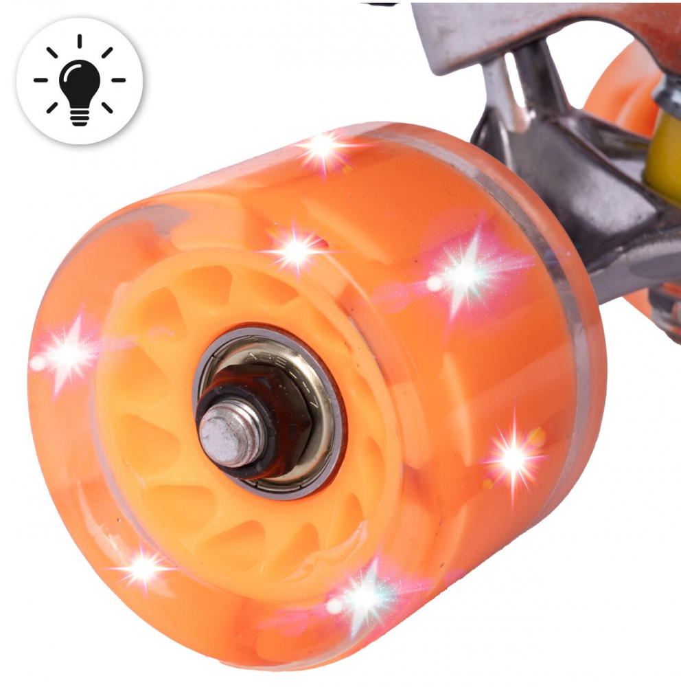 Skateboard Malplay cu Roti LED Multicolor - imagine 4