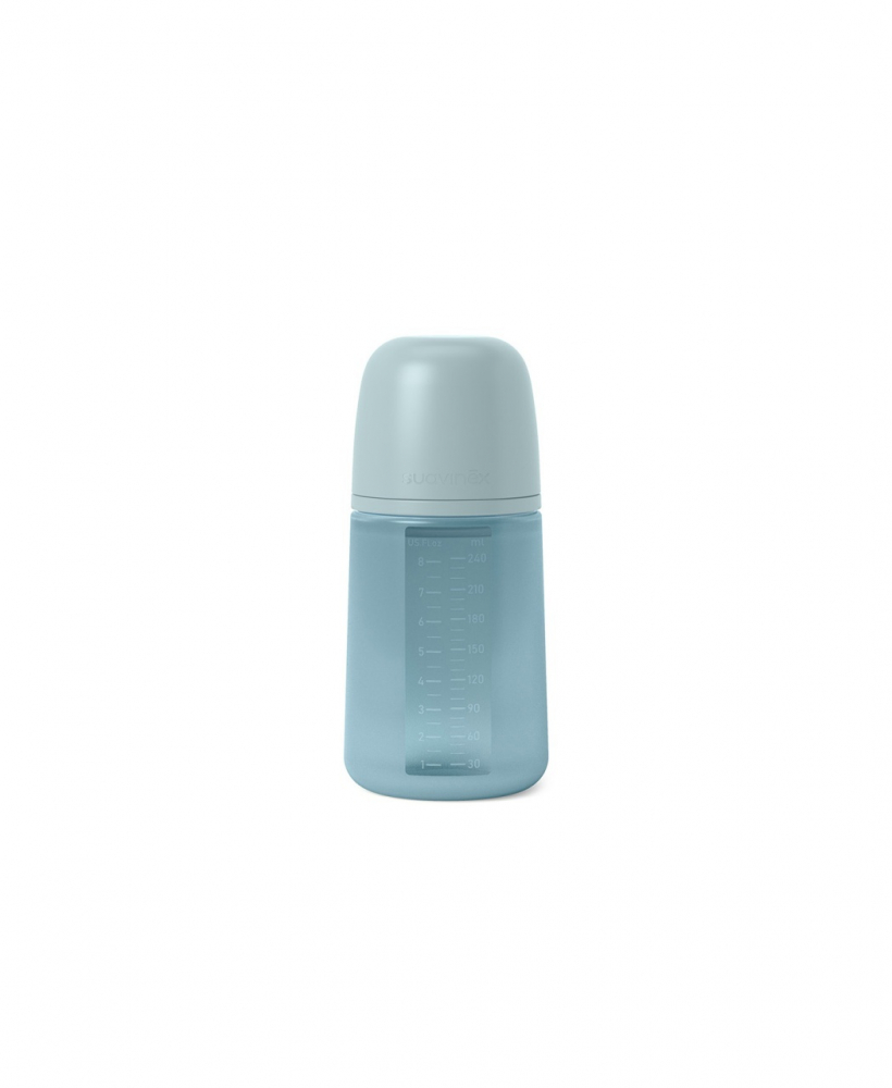 Biberon Suavinex Silicon Moale 240ml Albastru - imagine 6