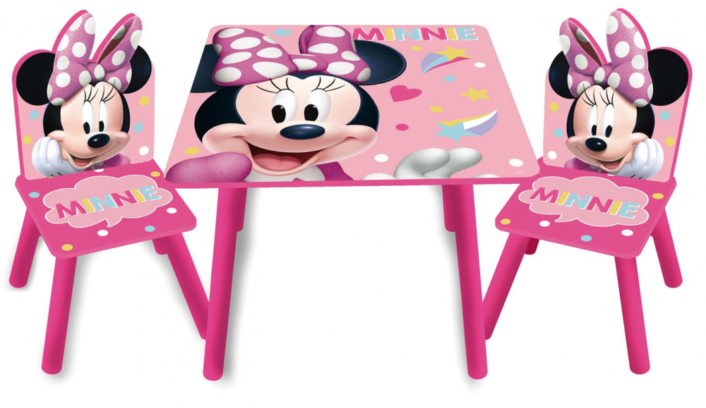 Set Masă și 2 Scaune Minnie Bowtique Arditex