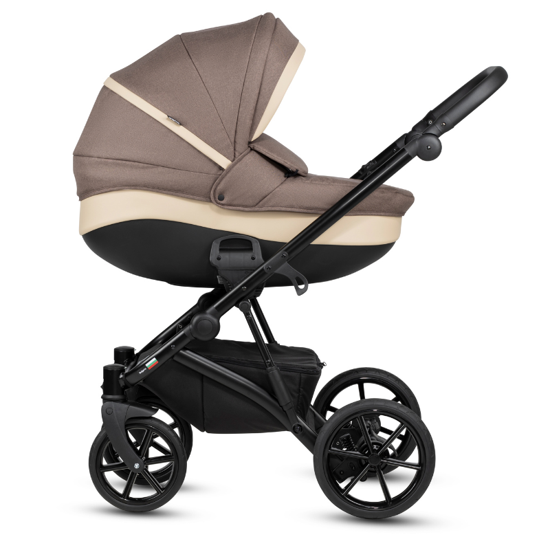 Carucior Buba Zaza2 2-in-1 Coffee Brown Premium - imagine 2
