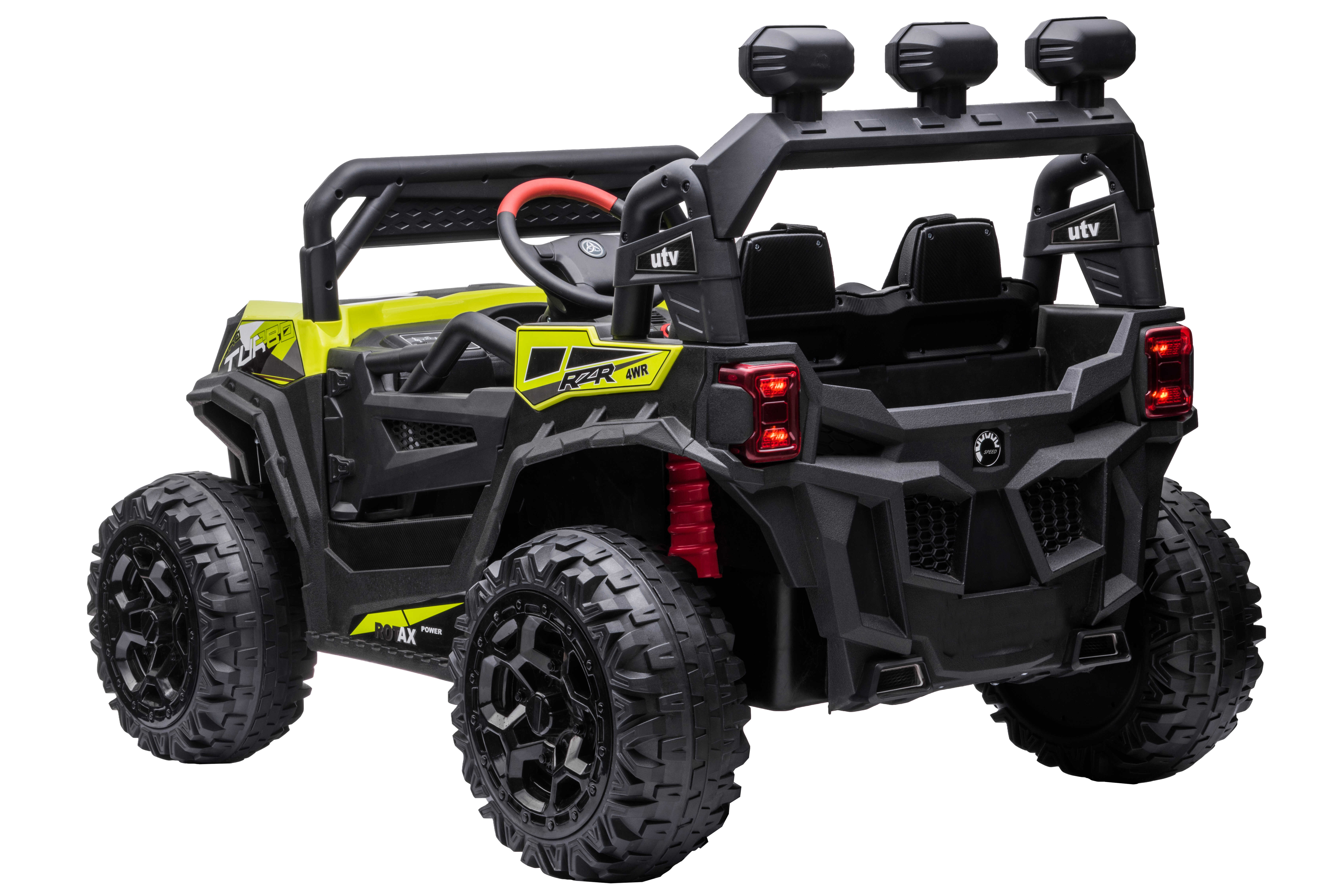 UTV Turbo RZR 4x4 12V Verde | Autokids - imagine 3