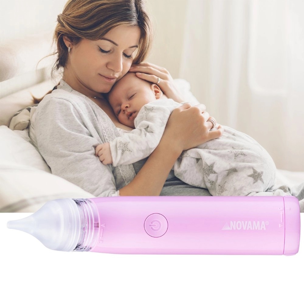 Aspirator Nazal Electric Novama Pingo Spark, Roz, 0-12 Ani - imagine 6