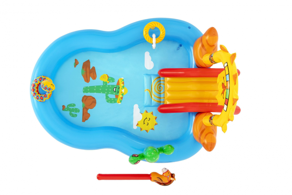Centru de Joaca Bestway cu Tobogan si Piscina
