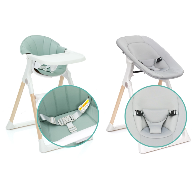 Scaun de masa Fillikid Noah 2 in 1 Menta - imagine 3