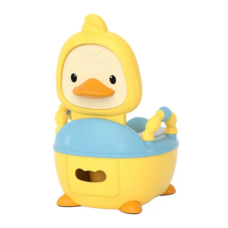 Olita Little Mom Yellow Duck cu Manere și Colac - imagine 4