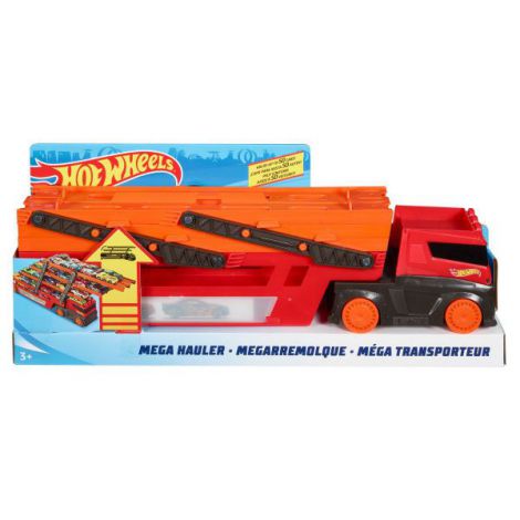 Hot Wheels Mega Transportator 50 Masini - Mattel
