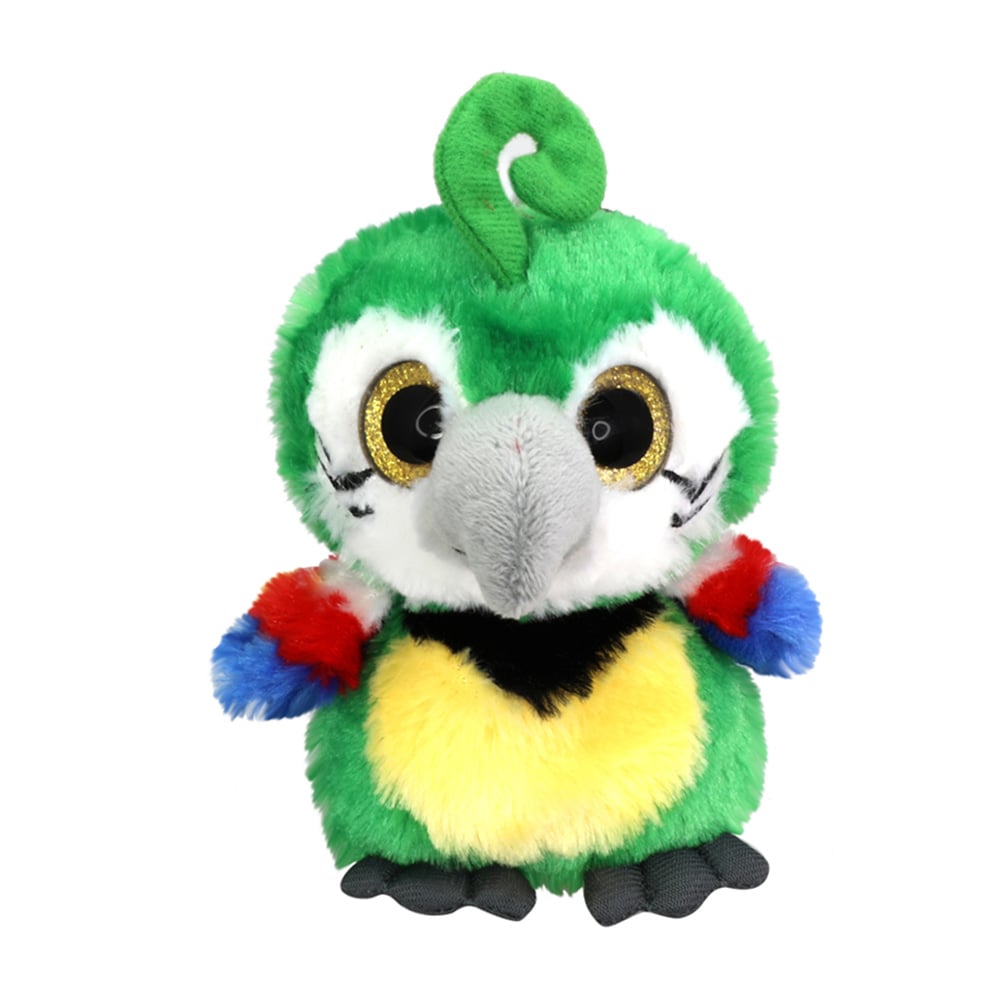Jucarie Plus Interactiva Cutekins Papagal Verde Sunet