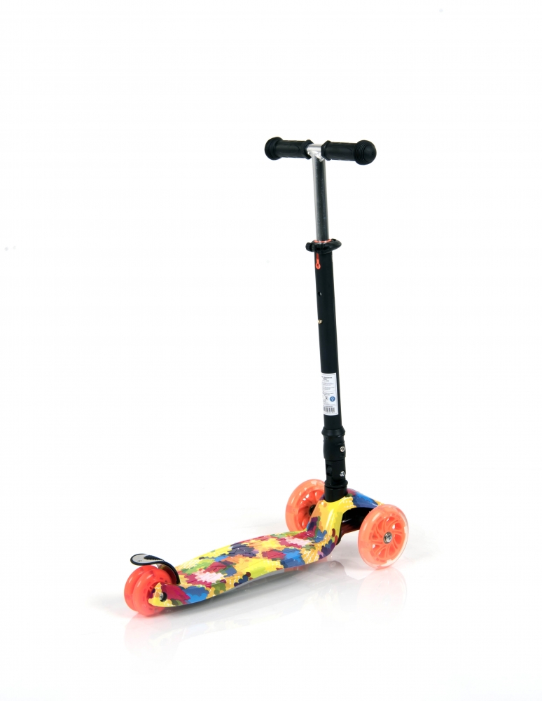 Trotineta Lorelli Rapid City, 4 roti LED, Pliabila - imagine 3