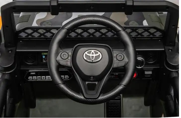 Masinuta Electrica Toyota FJ Cruiser Army 2.4G Nichiduta - imagine 6