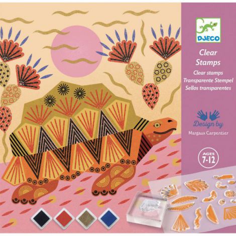 Joc Stampile Djeco Animale - Set Creativ