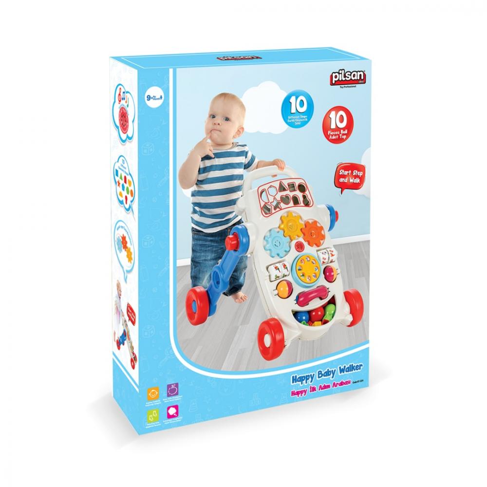 Antepremergator Pilsan Happy First Step, Multicolor - imagine 3