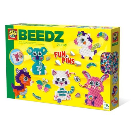 Set Beedz Funpins Animale - Ses Creative