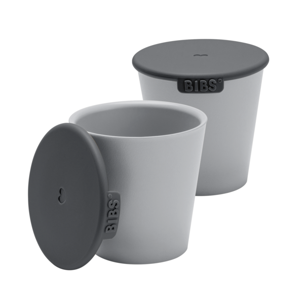 Set 2 pahare Bibs Cloud pentru bebeluși - imagine 4