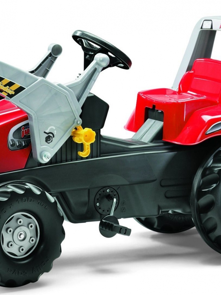 Tractor Rolly Toys Junior cu Remorcă și Cupă - imagine 3