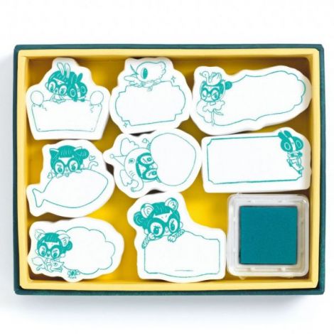 Set Stampile Djeco Mesaje Personalizate - imagine 2
