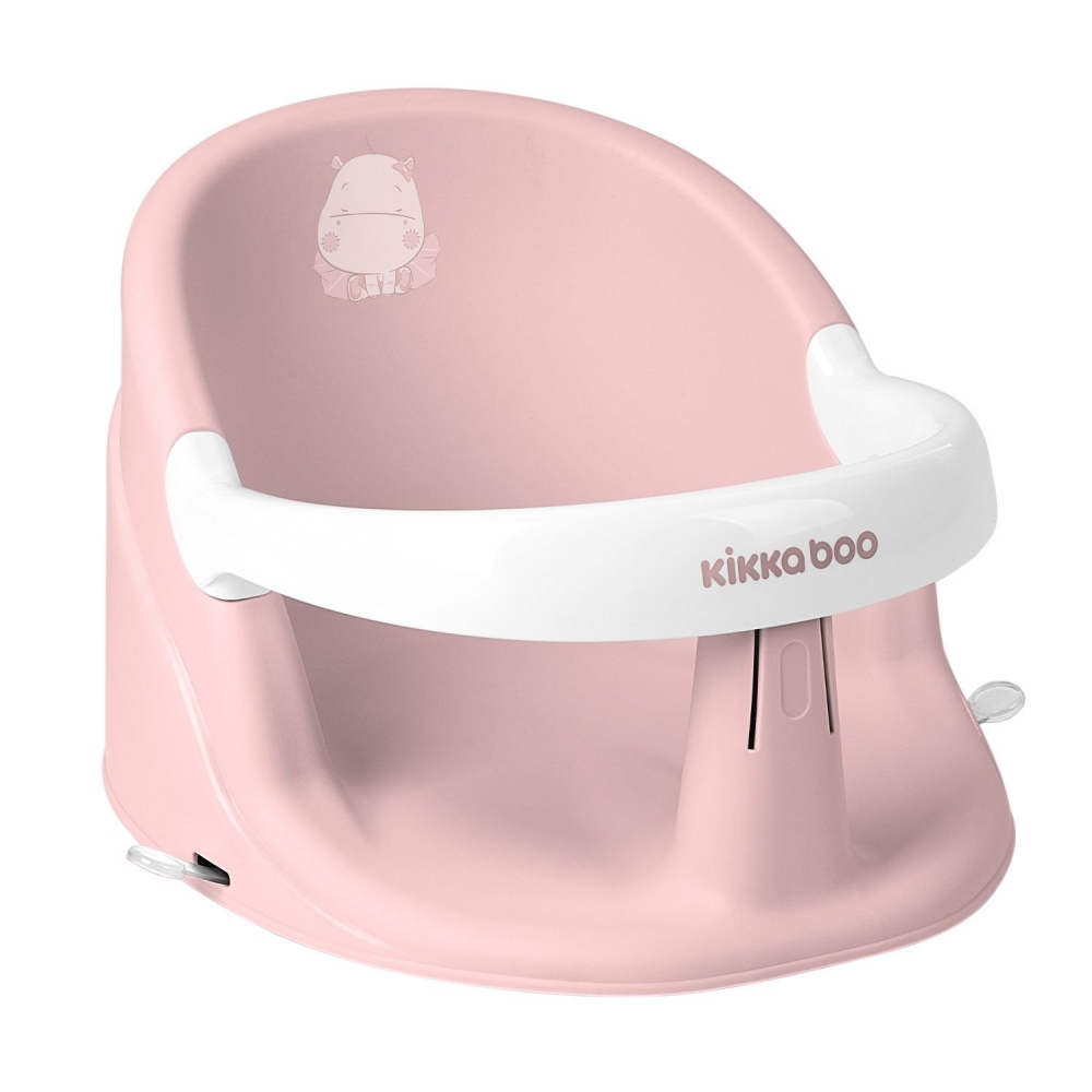 KikkaBoo Hippo Pink - Scaun Baie Sigur pentru Copii - imagine 3