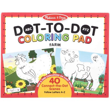 Bloc Desen Punct cu Punct Melissa & Doug Ferma