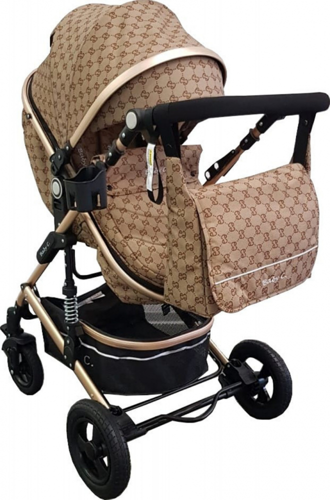 Baby Care Pro 531 Carucior 3in1 Transformabil Bej - imagine 3