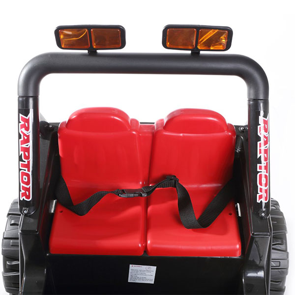 Nichiduta Jeep 4x4 Negru 2 Locuri | 90W MP3 - imagine 2
