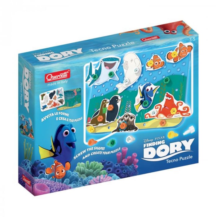 Tecno Puzzle Quercetti Finding Dory | Joc Creativ