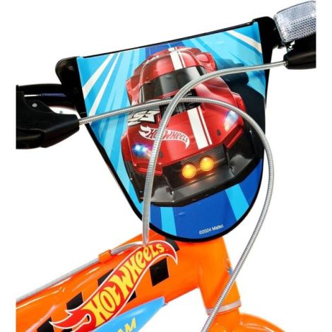 Bicicleta Dino Bikes Hot Wheels 16 inch Copii - imagine 5
