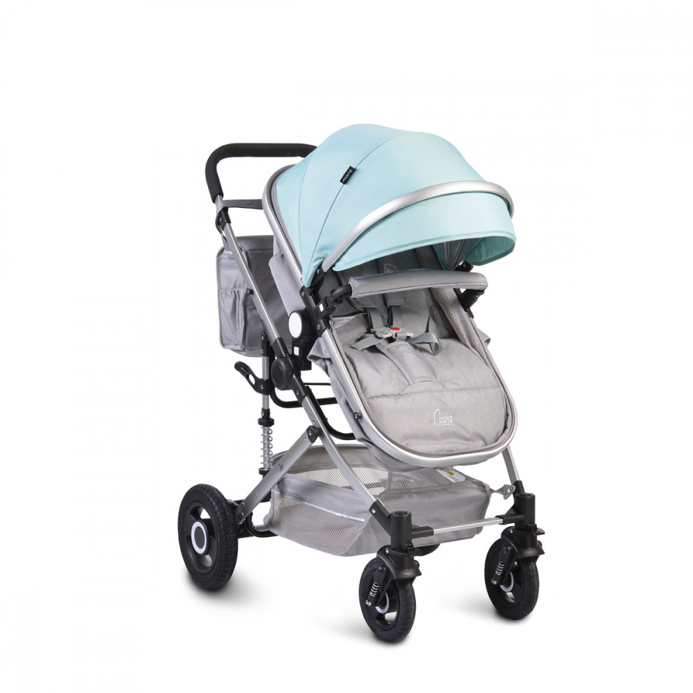 Moni Ciara Turquoise, Carucior 2 in 1 Transformabil