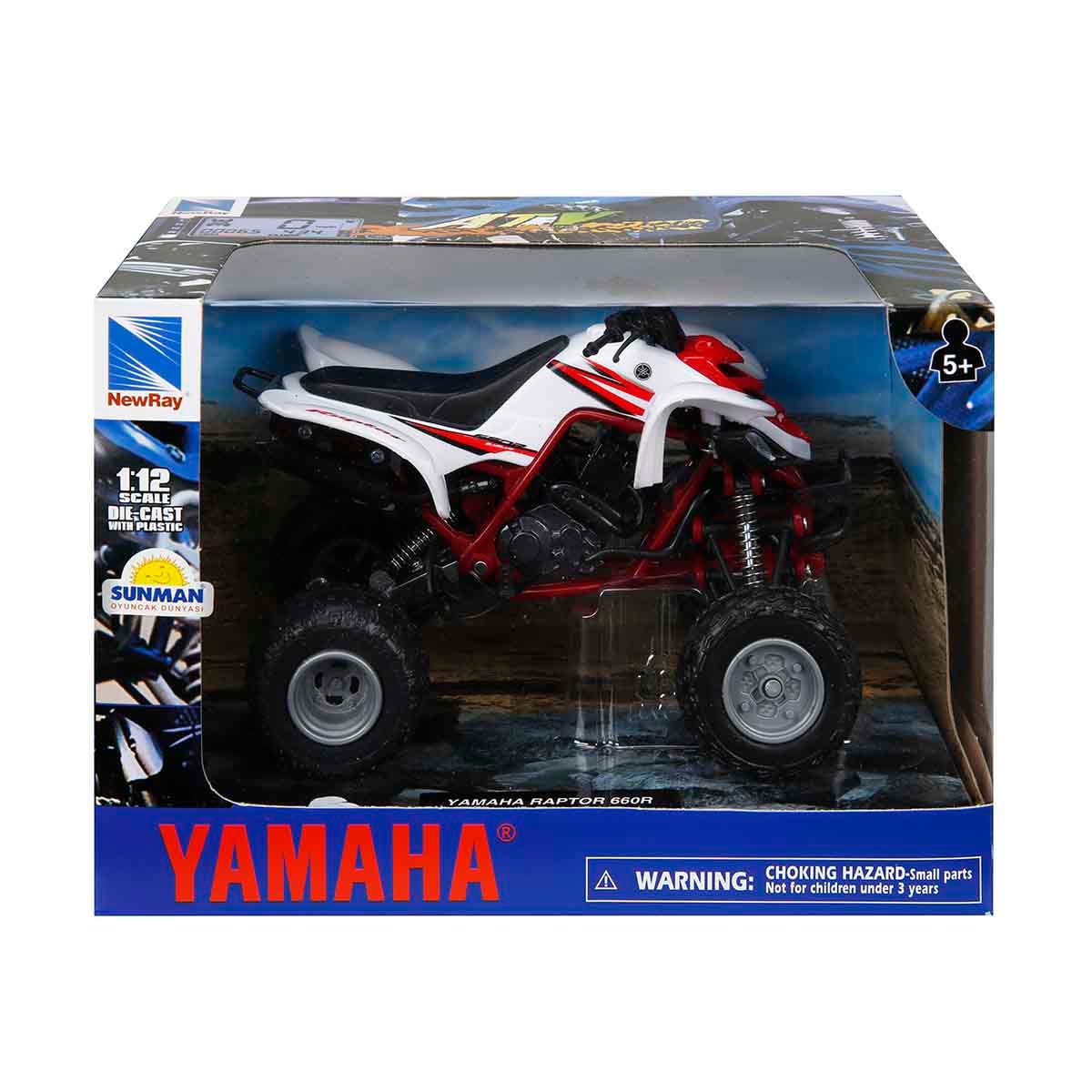 Model ATV Yamaha Raptor 660R, 1:12 - New Ray