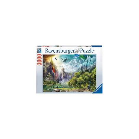Puzzle Domnia Dragonilor, 3000 piese, Ravensburger - imagine 2
