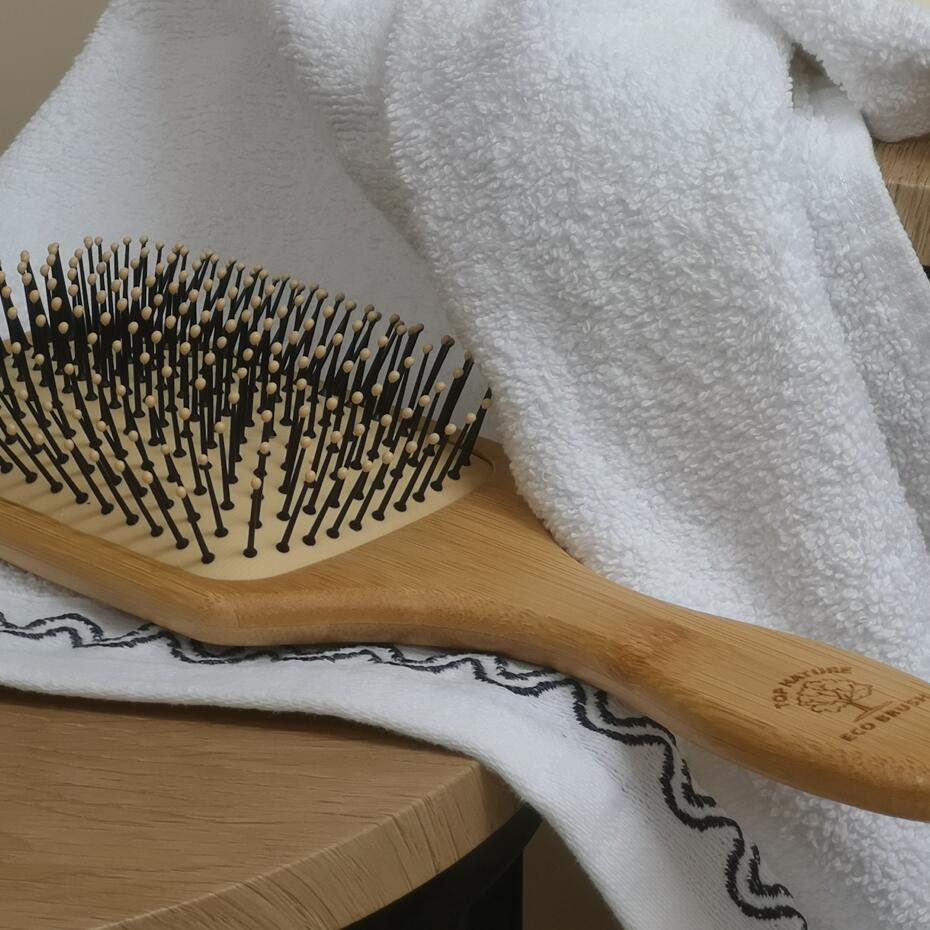 Perie Bambus Top Choice - Descurcare Delicată - imagine 5
