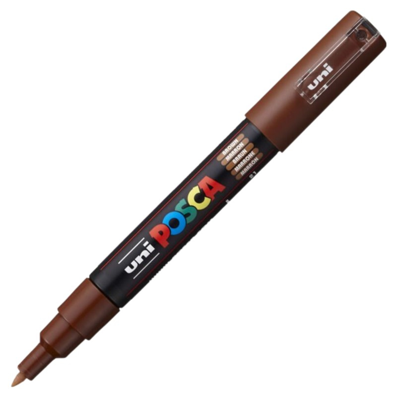 Marker Posca UNI PC-1M 0.7 mm Maro