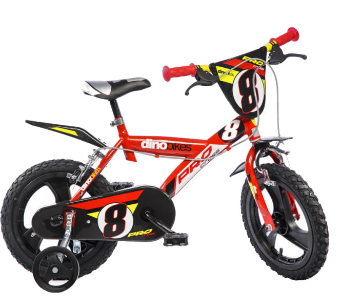 Bicicleta Dino Bikes 16 inch cu Roti Ajutatoare