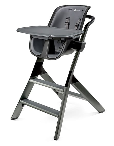Scaun de masă 4moms Negru-Gri + Set Cadou