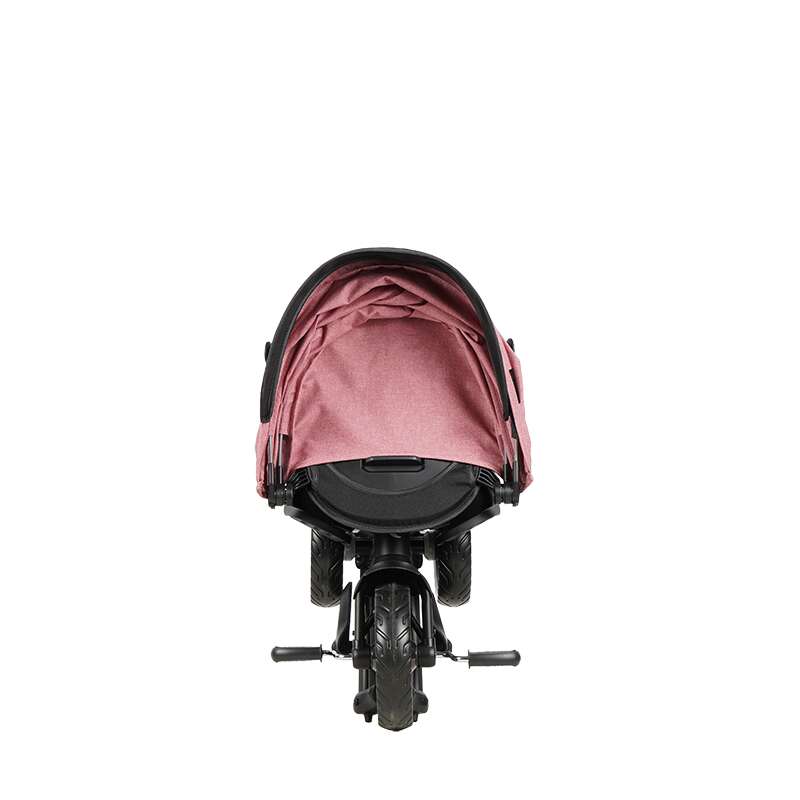 Tricicleta Qplay Nova Niello Roz, Ultrapliabila, 10 luni-25kg - imagine 11