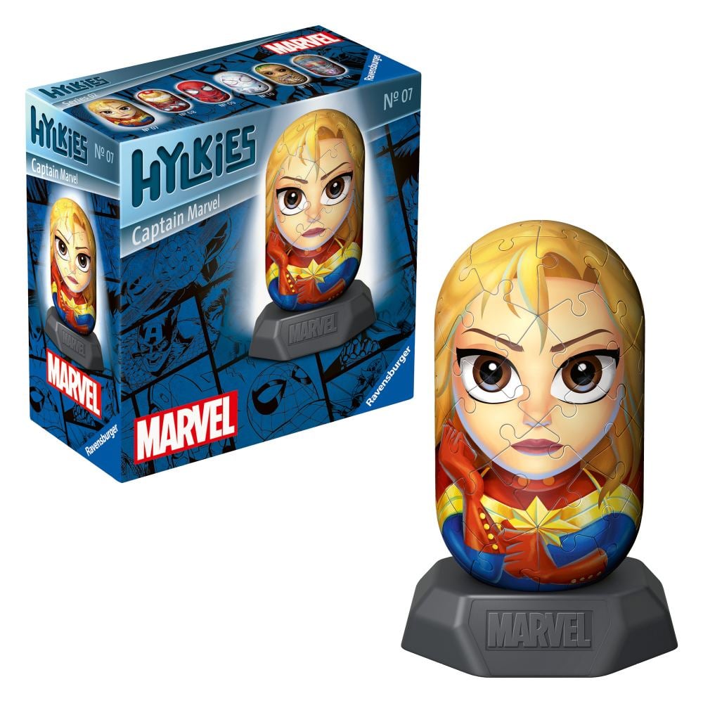 Puzzle 3D Capitan Marvel 54 piese Ravensburger