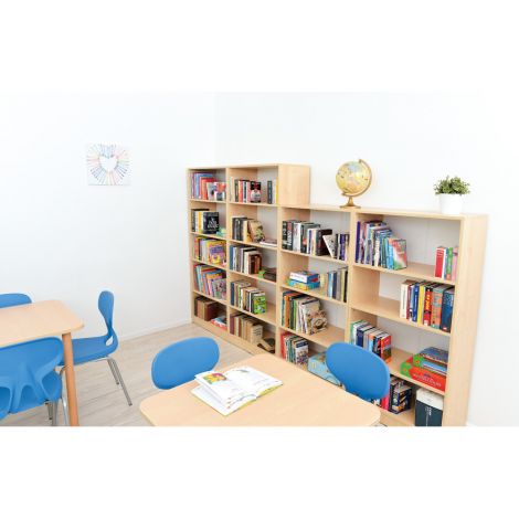 Dulap bibliotecă Moje bambino, 4 rafturi spațioase - imagine 9