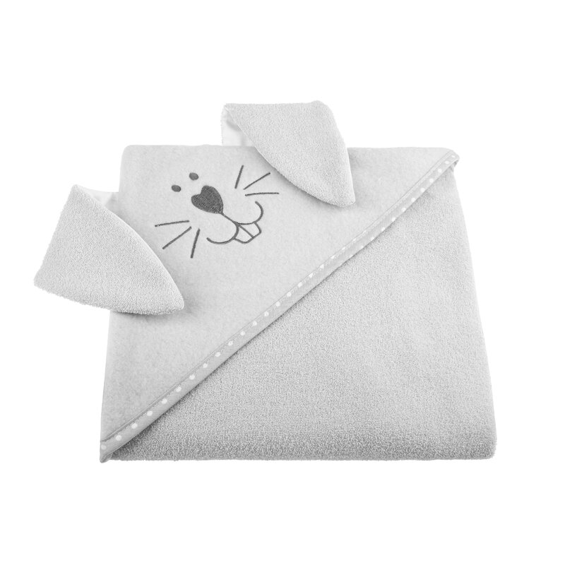 Prosop cu Gluga Urechi Bumbac Qmini - imagine 2