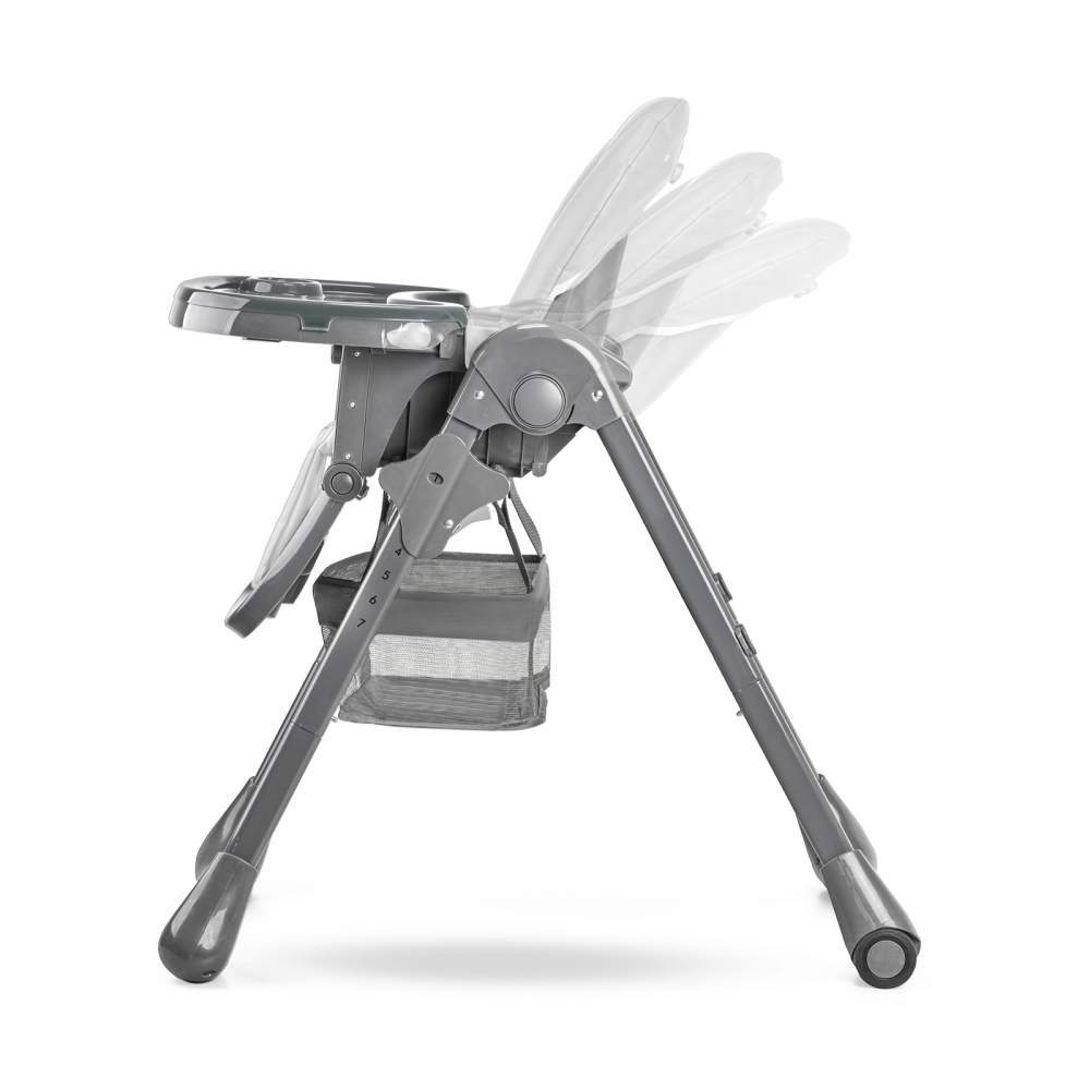 Kinderkraft Tastee Grey - Scaun Masa Pliabil - imagine 2