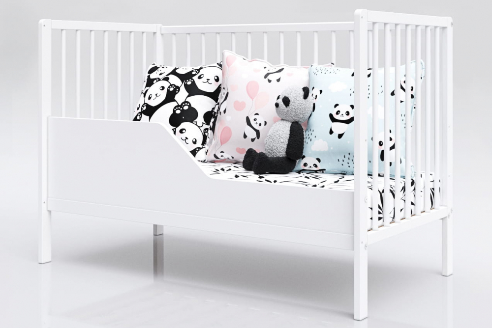 Set Patut Lemn Nichiduta Dominic + Saltea Premium - imagine 2