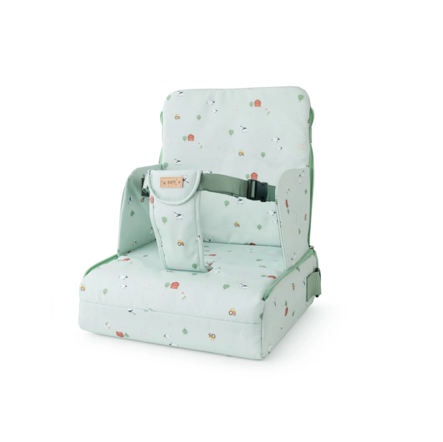 Scaun Masa Portabil 2in1 Funny Farm | Saro Baby - imagine 7