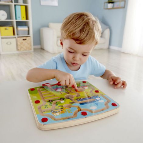 Hape Labirint Magnetic Educativ Constructii - imagine 8