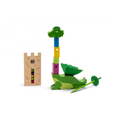 Joc educativ Construiște Dragonii BS Toys - imagine 4
