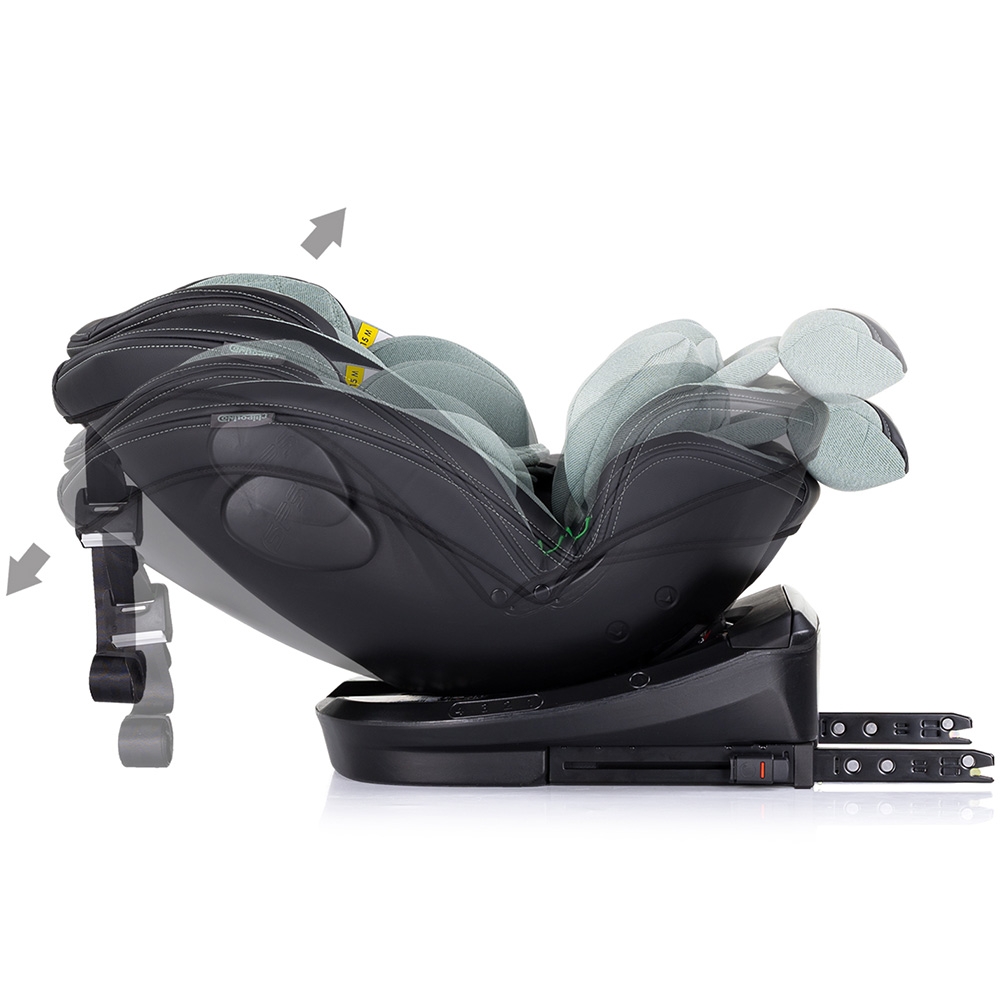 Scaun Auto Chipolino Hypnotic Basil Rotativ I-Size - imagine 8
