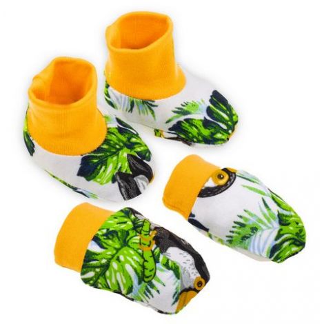 Nicol Set Bumbac Protecție Nou-Născut