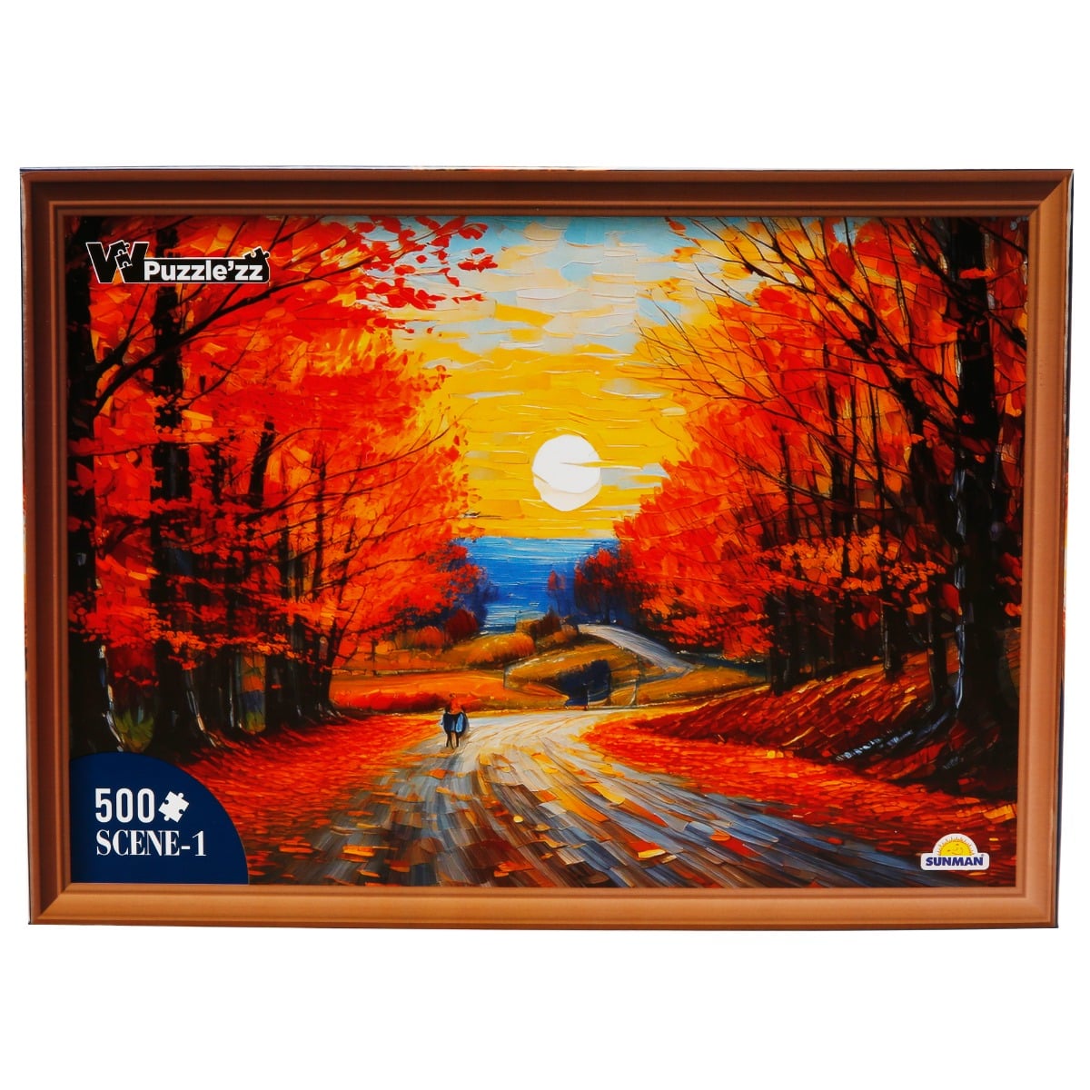 Puzzle Toamnă 500 piese Witty - Relaxare
