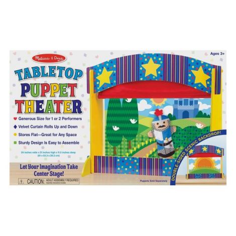 Teatru Papusi Melissa & Doug - Creativitate - imagine 3
